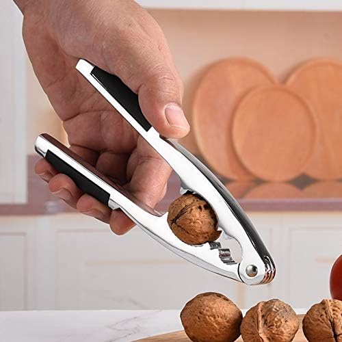 NutCracker Walnut Cracker Heavy Duty Shell Cracker Seafood Pecan Walnut Opener Tool with Non-Slip Handle (nutcracker for all nuts)