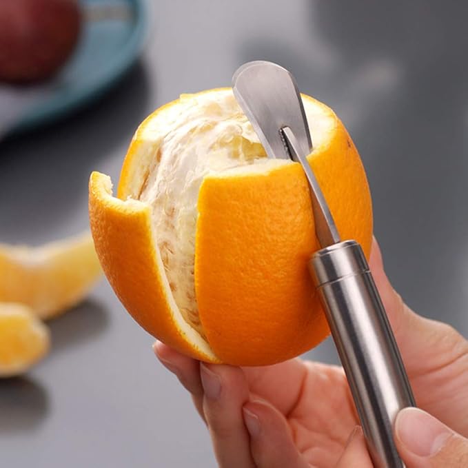 New Version Stainless Steel Multi-Purpose Vegetable & Fruit Peeler Kitchen Tool (6.73" Handle, 2.5" Blade)