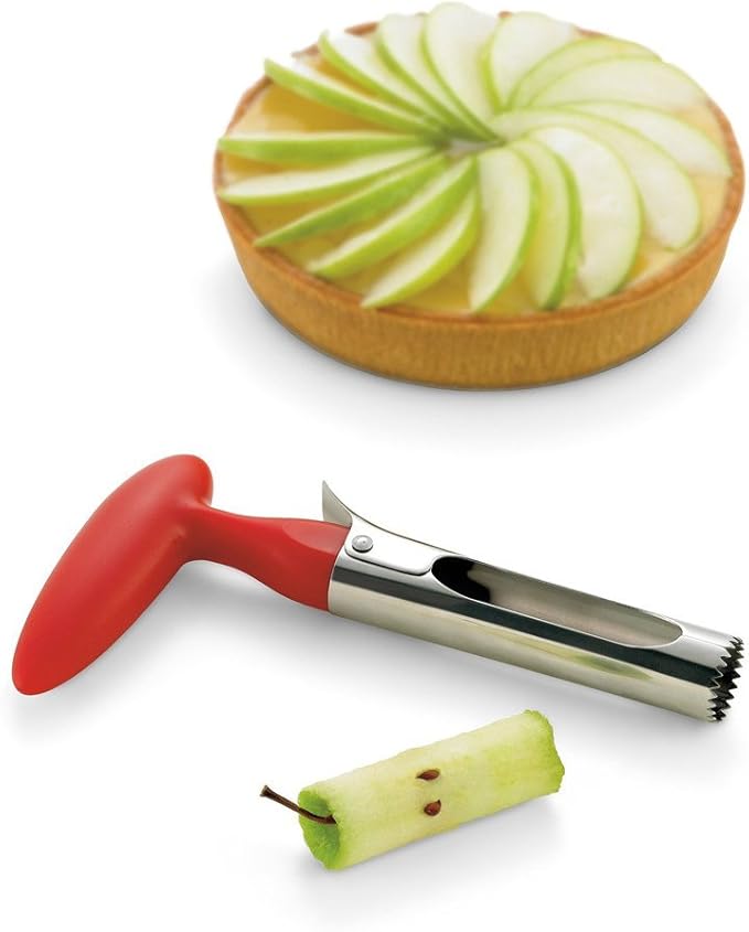 Apple Coreer, Stainless Steel Kitchen Gadgets Fruit Corer Fruit Vegetable Tools Apple Pear Coreer Easy Twist Fruit Tool Corer