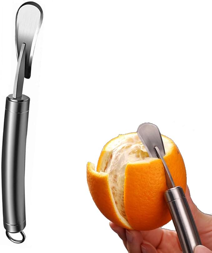 New Version Stainless Steel Multi-Purpose Vegetable & Fruit Peeler Kitchen Tool (6.73" Handle, 2.5" Blade)