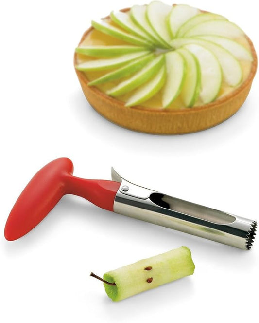 Apple Coreer, Stainless Steel Kitchen Gadgets Fruit Corer Fruit Vegetable Tools Apple Pear Coreer Easy Twist Fruit Tool Corer