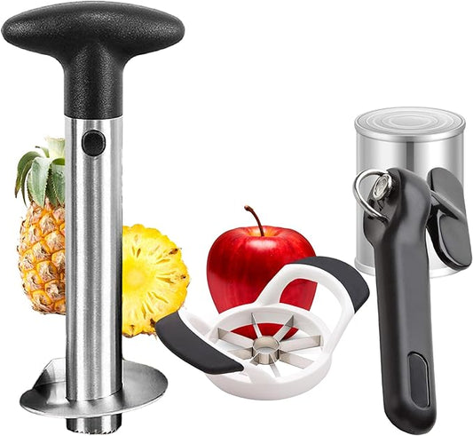 Stainless Steel Watermelon Cutter - Easy To Juice- Watermelon Puncher with Round-Shape Slice - Creative Melon Opener - Making Juicing Accessories