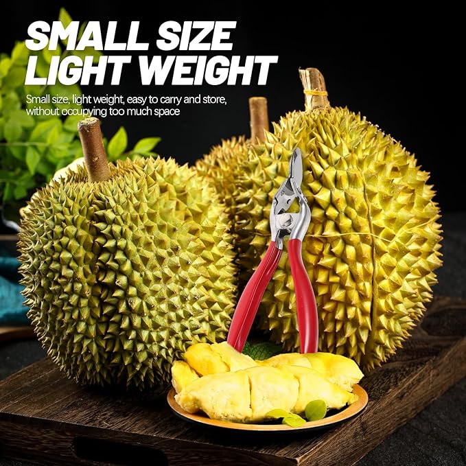 Durian fruit opener manual tool durian peeler fruit opener tool manual durian shell opener suitable for home kitchen utensils fruit splitter durian separator